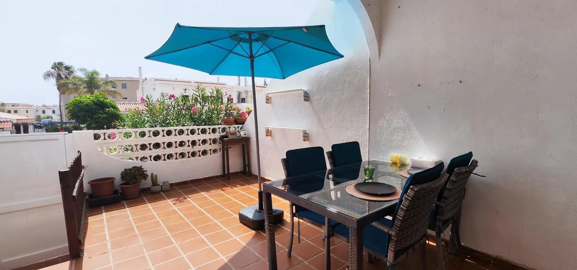 Sunny Apartment With Terrace Pool View Costa Del Silencio Spain